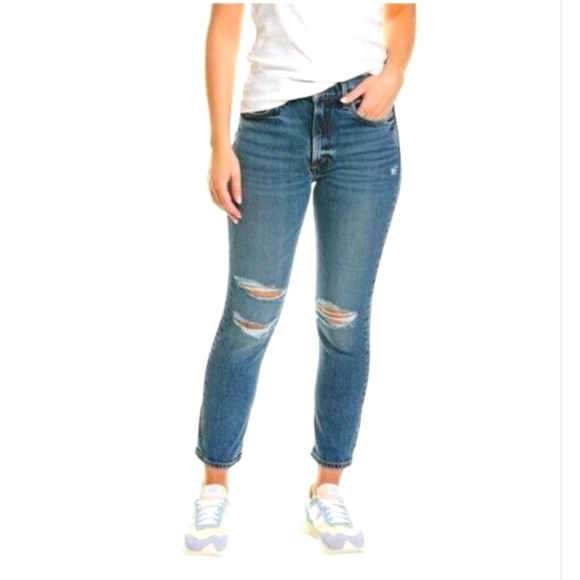 Joe’s Jeans The Luna High Rise Cigarette Crop Focus Womens 30 Distressed Vintage - Picture 1 of 7